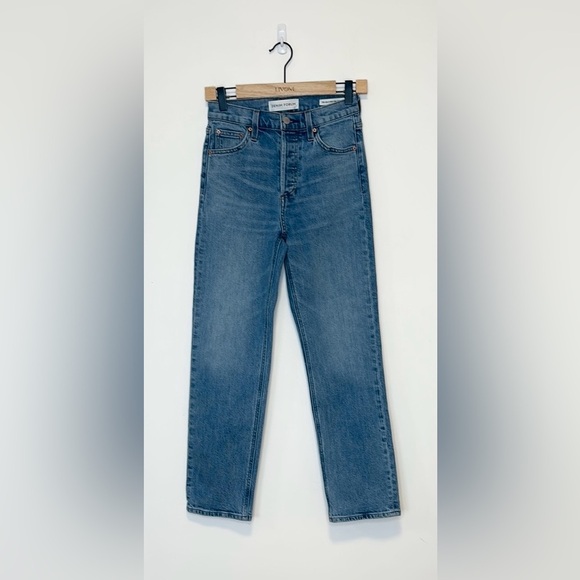 Denim Forum The Arlo Hi-rise Straight Jean , sz 25 - Picture 7 of 16